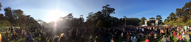 Outside Lands 2015 Panoramic